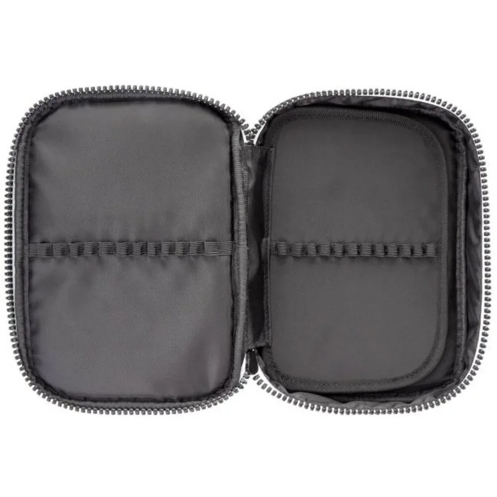 Steve Madden Blue Nylon Pencil Case